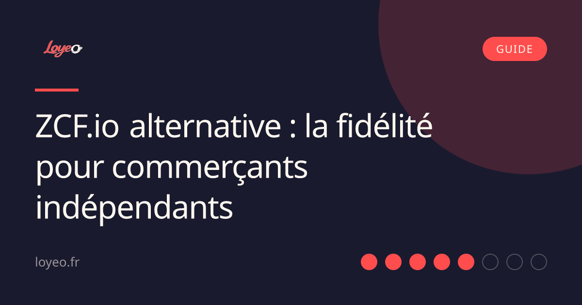 ZCF.io alternative : la fidélité pour commerçants indépendants